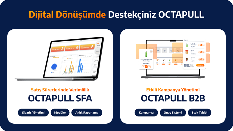 Dijital dönüşümde destekçiniz OCTAPULL!