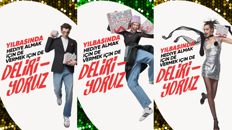 “Yılbaşında hediye almak için de vermek için de deliyoruz”