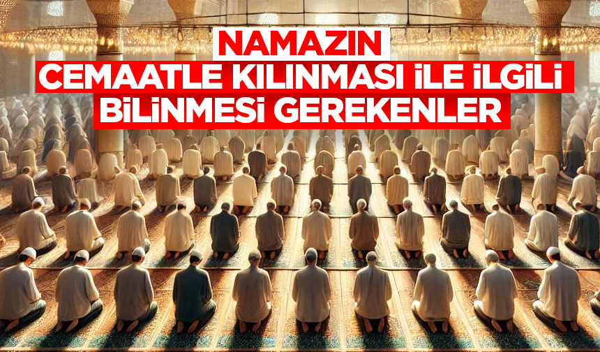 Namazın Cemaatle Kılınması ile İlgili Bilinmesi Gerekenler Namazın Cemaatle Kılınması ile İlgili Bilinmesi Gerekenler