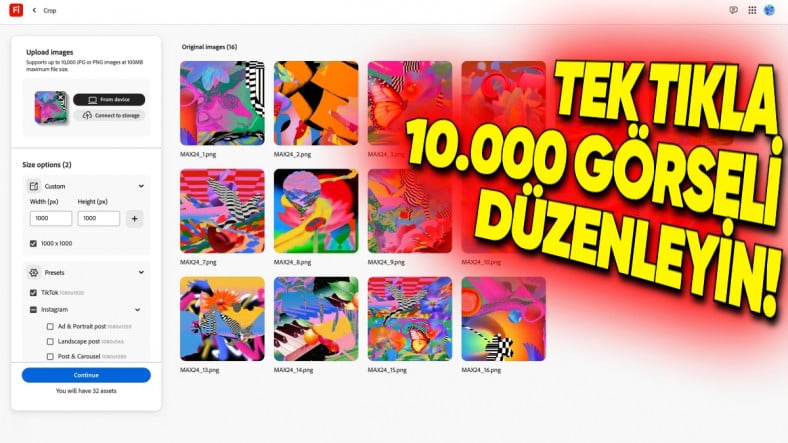 Adobe, Kullanıcıların Çok İşine Yarayacak Yeni Yapay Zekâ Özelliklerini Duyurdu: Tek Tıkla 10 Bin Görseli Düzenleyebileceksiniz! Adobe, Kullanıcıların Çok İşine Yarayacak Yeni Yapay Zekâ Özelliklerini Duyurdu: Tek Tıkla 10 Bin Görseli Düzenleyebileceksiniz!
