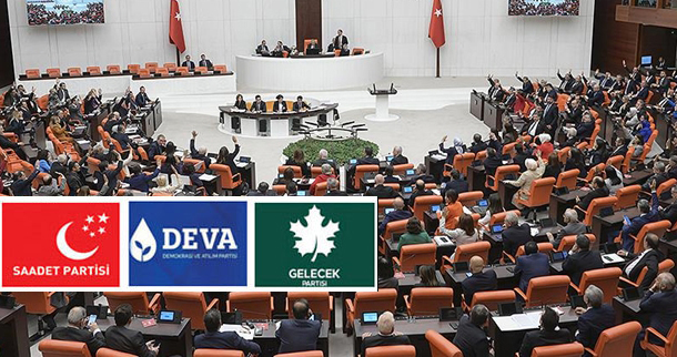 Saadet, DEVA ve Gelecek partileri ‘Yeni Yol’ çatısında buluşuyor Saadet, DEVA ve Gelecek partileri ‘Yeni Yol’ çatısında buluşuyor