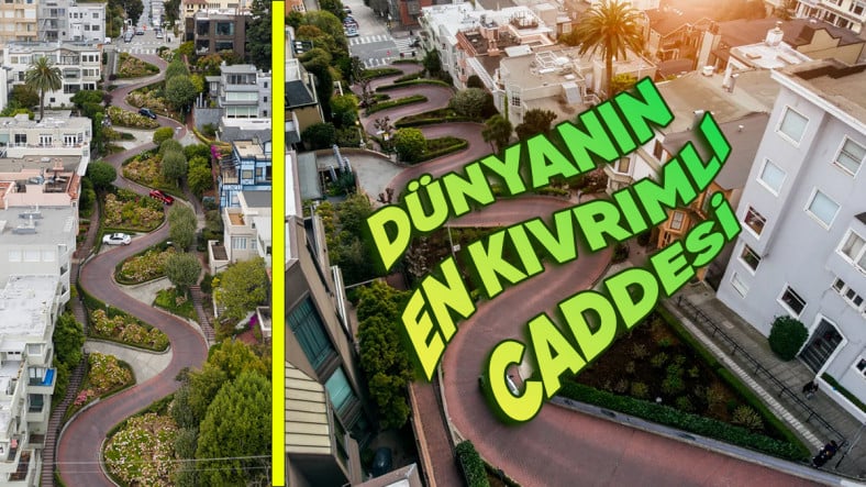San Francisco’daki Bu Caddeyi Dümdüz Yapmak Varken Neden Böyle Kıvrımlı Hâle Getirdiler? Dâhiyane Bir Sebebi Var! San Francisco’daki Bu Caddeyi Dümdüz Yapmak Varken Neden Böyle Kıvrımlı Hâle Getirdiler? Dâhiyane Bir Sebebi Var!