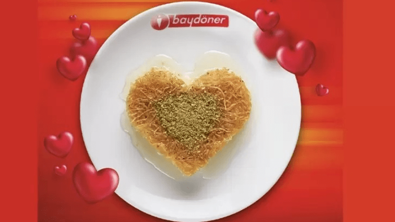 Baydöner, 14 Şubat’ta misafirlerine olan sevgisini kutluyor!