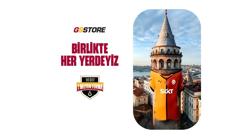 GSStore yaratıcı işlerle İstanbul’u saraya dönüştürüyor GSStore yaratıcı işlerle İstanbul’u saraya dönüştürüyor