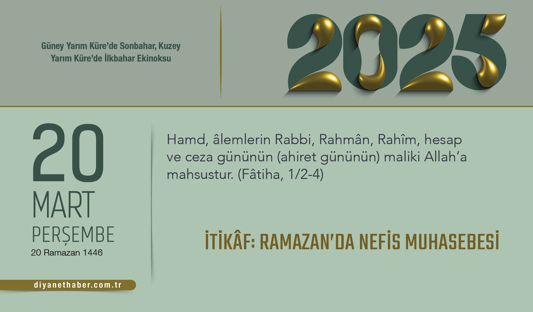 İtikâf: Ramazan’da Nefis Muhasebesi İtikâf: Ramazan’da Nefis Muhasebesi