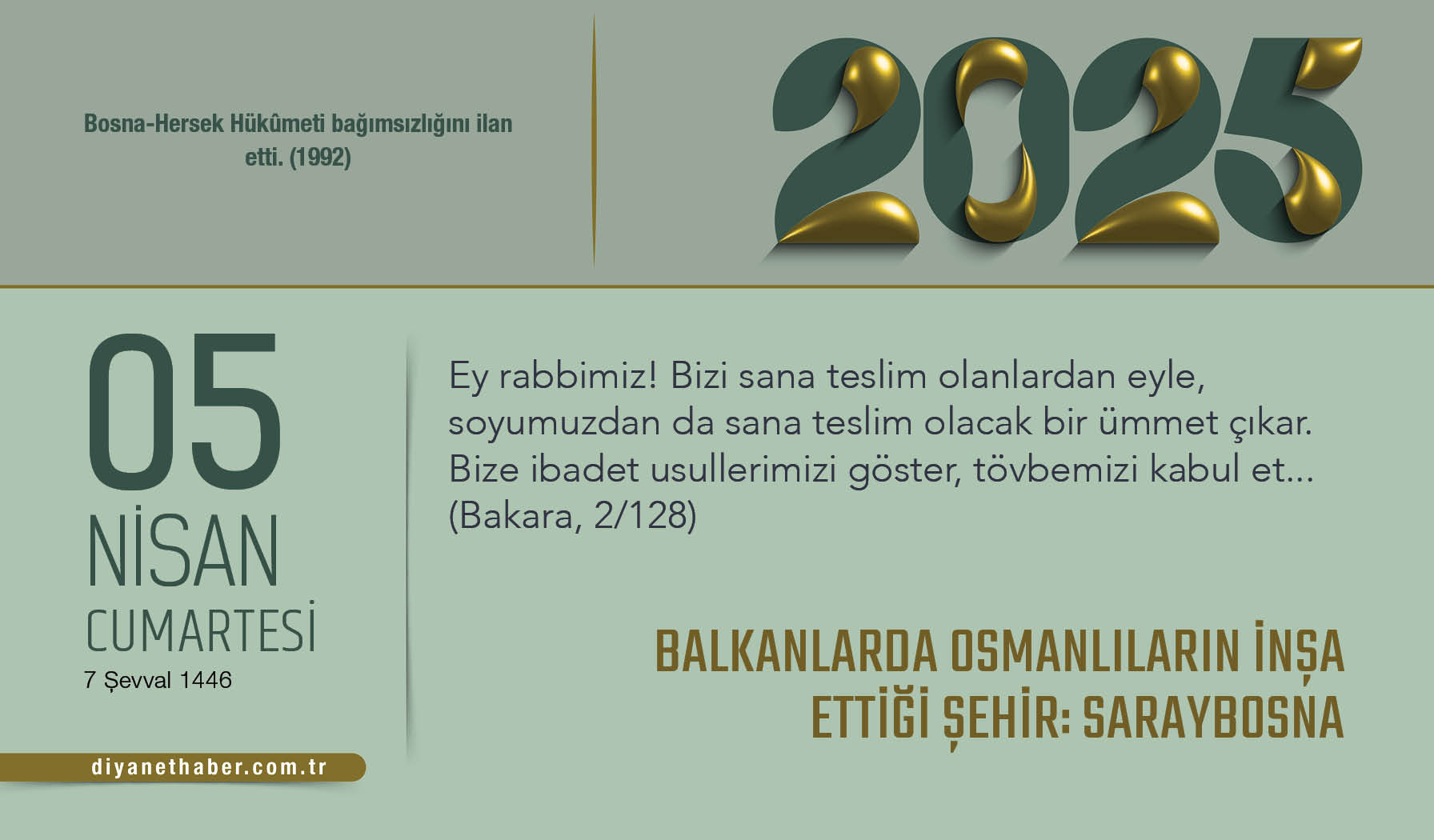 Balkanlarda Osmanlıların İnşa Ettiği Şehir: Saraybosna