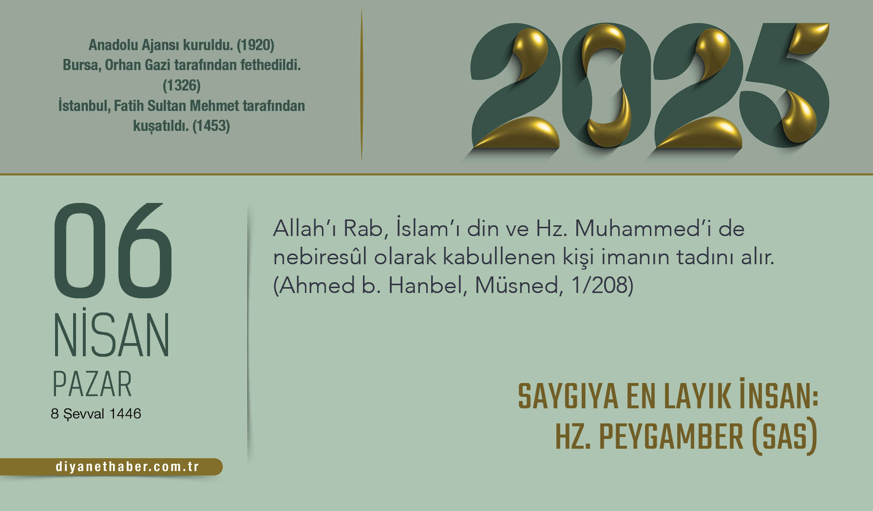 Saygıya En Layık İnsan: Hz. Peygamber (sas)