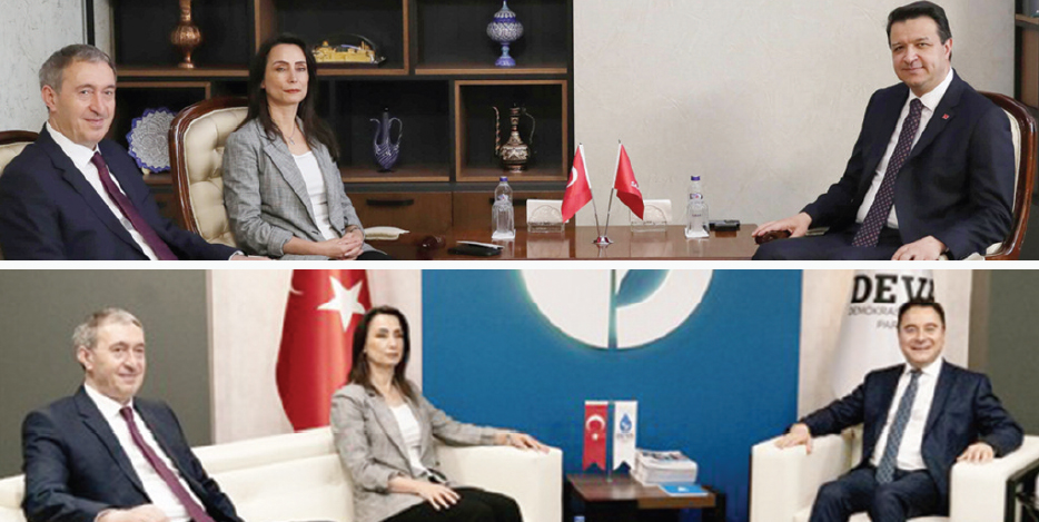 DEM heyeti SP ve DEVA partisi ile görüştü