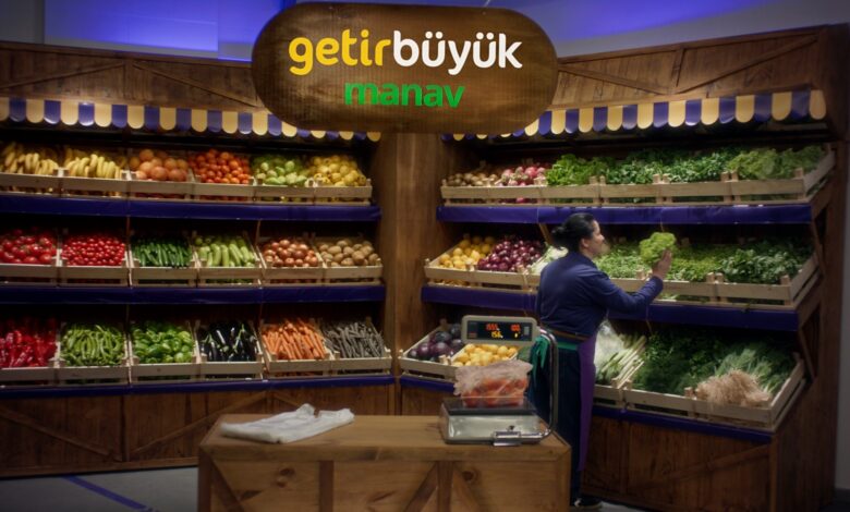GetirBüyük, yeni reklam filminde “Tazelik için manav var” diyor