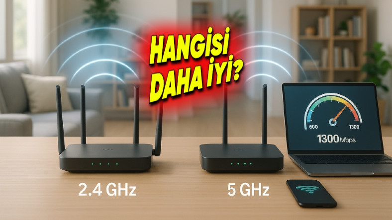 İnternet Hızını Bedavaya Artırmak Mümkün: Modeme Bağlanırken 2.4 GHz’i mi Yoksa 5 GHz’i mi Seçmelisiniz, Farkları Neler? İnternet Hızını Bedavaya Artırmak Mümkün: Modeme Bağlanırken 2.4 GHz’i mi Yoksa 5 GHz’i mi Seçmelisiniz, Farkları Neler?