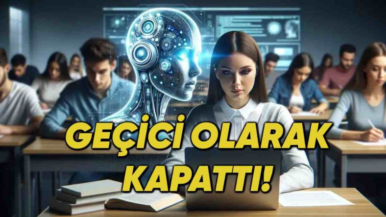 Çin, Sınavlarda Kopya Çekilmesin Diye Yapay Zekâ Araçlarını Tüm Ülkede Geçici Olarak Kapattı Çin, Sınavlarda Kopya Çekilmesin Diye Yapay Zekâ Araçlarını Tüm Ülkede Geçici Olarak Kapattı