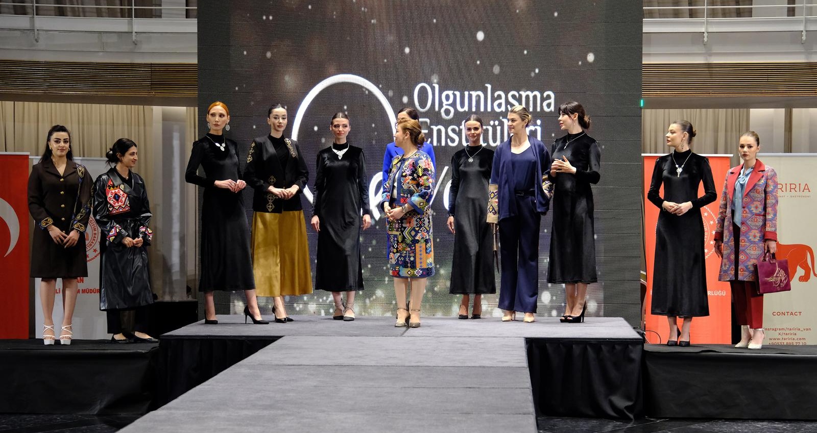 Van Olgunlaşma Enstitüsü’nden muhteşem defile
