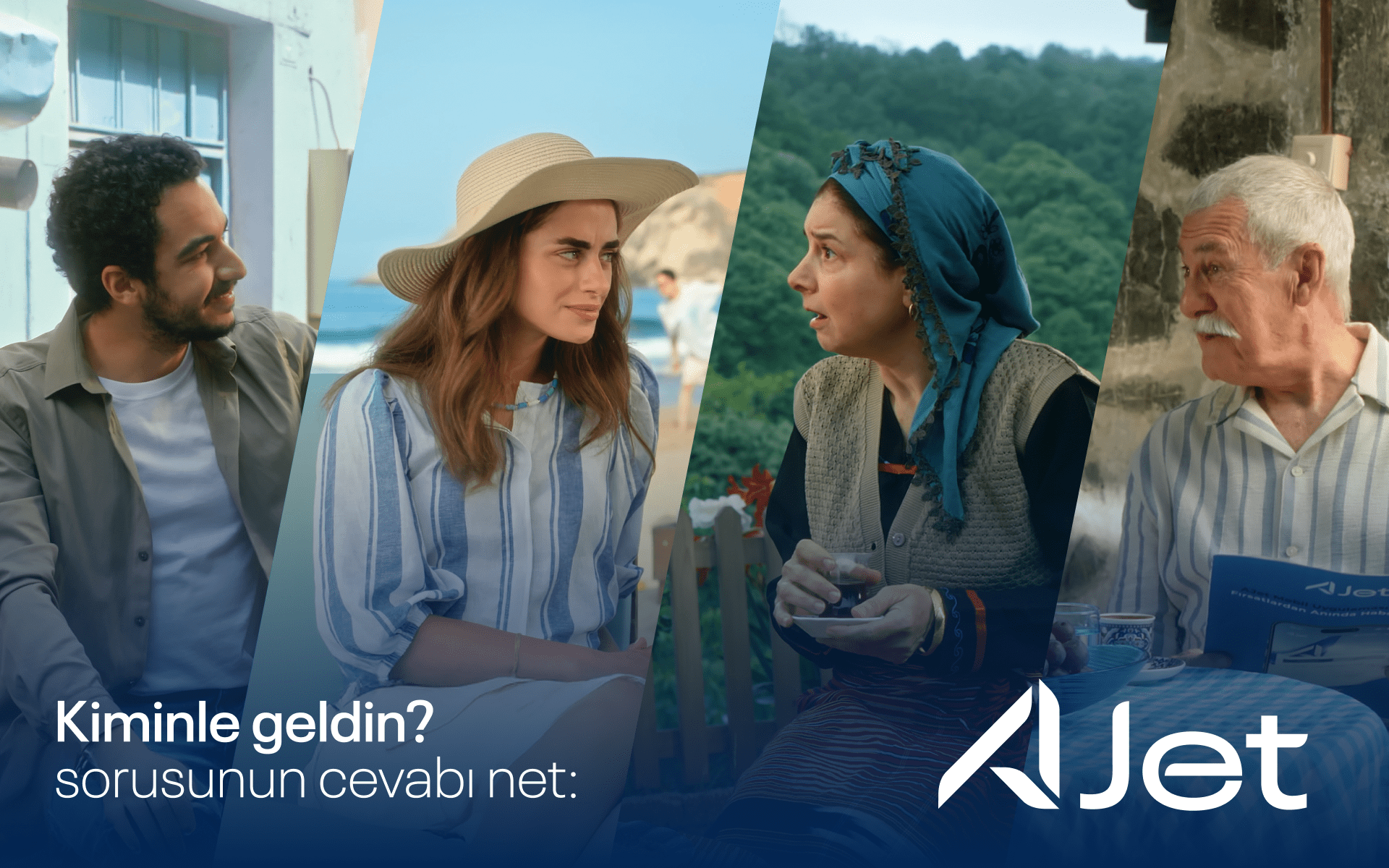 AJet’ten yeni kampanya: “Kiminle geldin?”