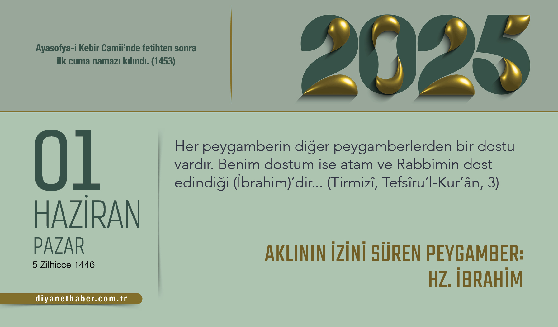 Aklının İzini Süren Peygamber: Hz. İbrahim Aklının İzini Süren Peygamber: Hz. İbrahim
