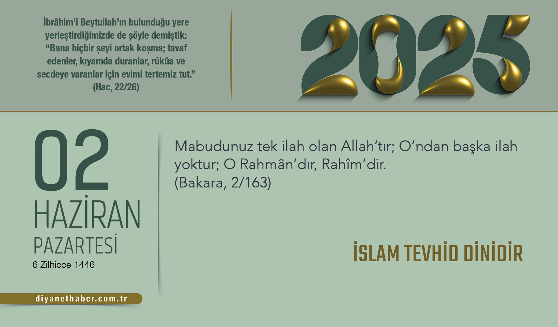 İslam Tevhid Dinidir
