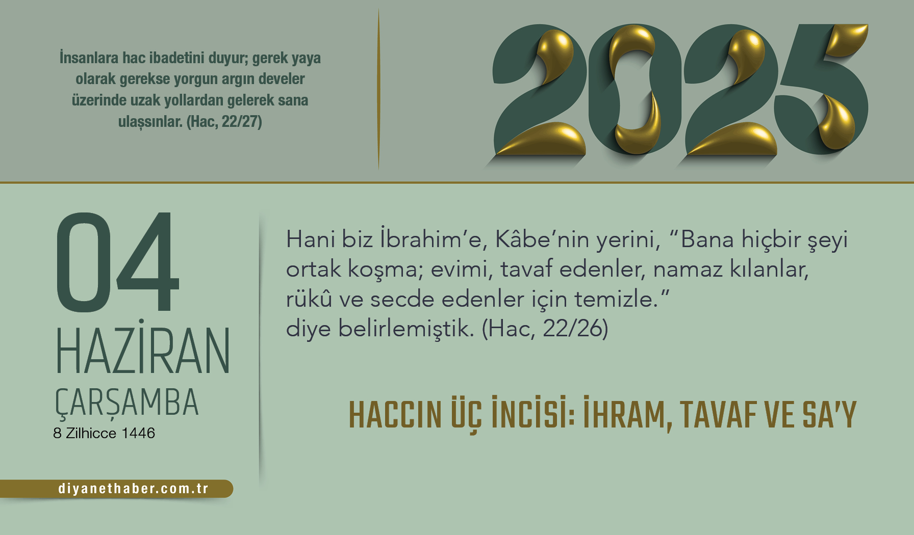 Haccın Üç İncisi: İhram, Tavaf ve Sa’y