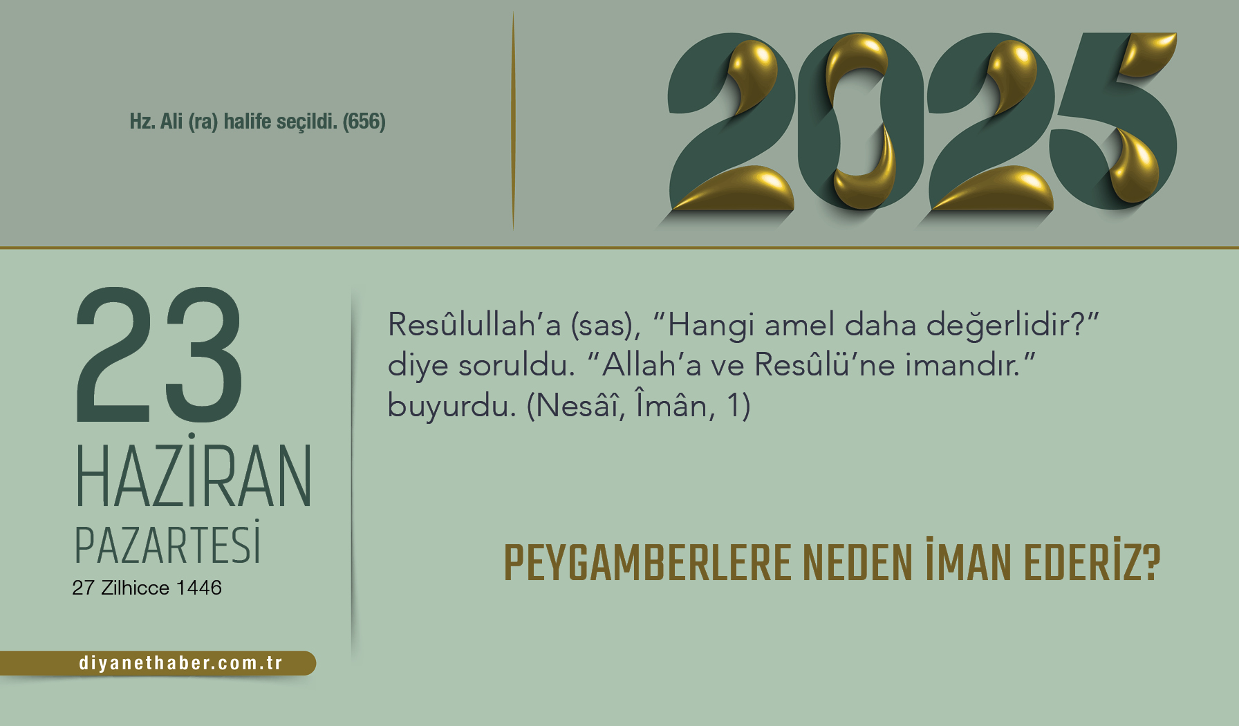 Peygamberlere Neden İman Ederiz?
