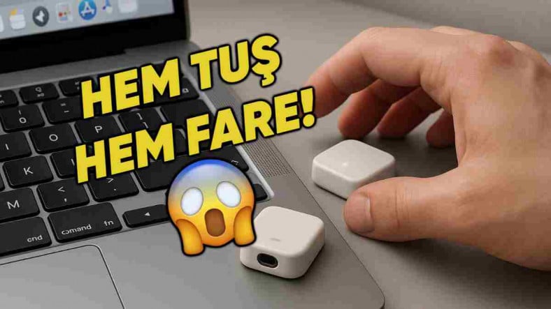 Apple Şimdi de Klavye Tuşundan Fare Yapıyor: İşte Şaşırtan Yeni Tasarım Apple Şimdi de Klavye Tuşundan Fare Yapıyor: İşte Şaşırtan Yeni Tasarım