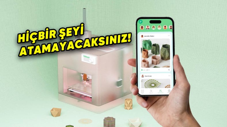 Baskı İçin Atık Malzeme Kullanan 3 Boyutlu Yazıcı: Muz Kabuğunu Kupaya Dönüştürüyor!