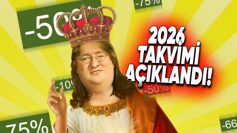 Cüzdanları Şimdiden Hazırlayın: Steam’in 2026 Yılındaki İndirim Kampanyası Tarihleri Açıklandı