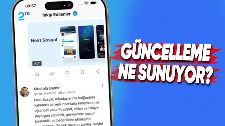 Yerli Sosyal Medya Platformu Next Sosyal’e Güncelleme Geldi: Peki Nasıl Yenilikler Var? Yerli Sosyal Medya Platformu Next Sosyal’e Güncelleme Geldi: Peki Nasıl Yenilikler Var?