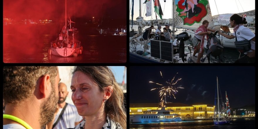 Küresel Sumud Filosu’na Yunanistan’dan katılacak tekneler denize açılmaya başladı