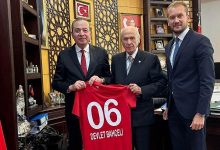 Gençlerbirliği’nden, MHP Genel Başkanı Devlet Bahçeli’ye ziyaret