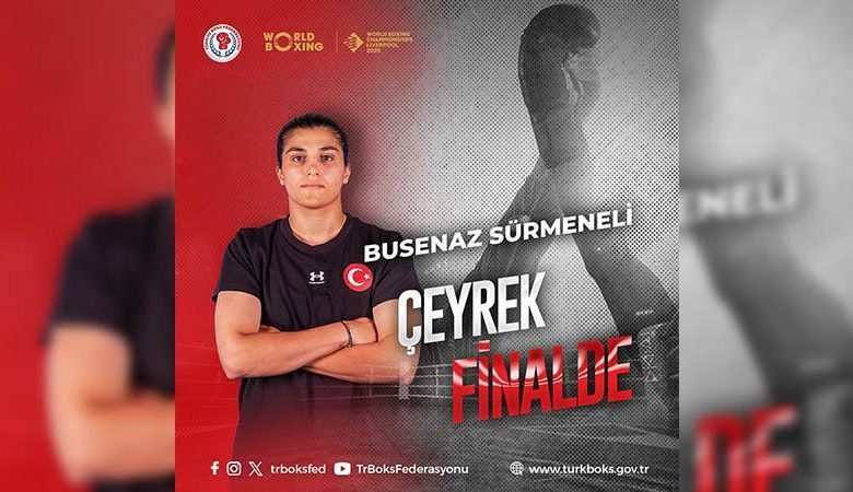 Busenaz Sürmeneli, Dünya Boks Şampiyonası’nda çeyrek finale çıktı
