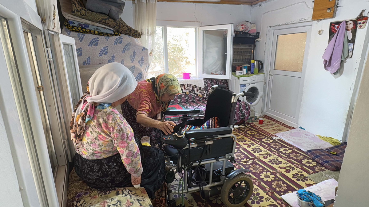Muğla’da 88 yaşındaki annenin fedakarlığı