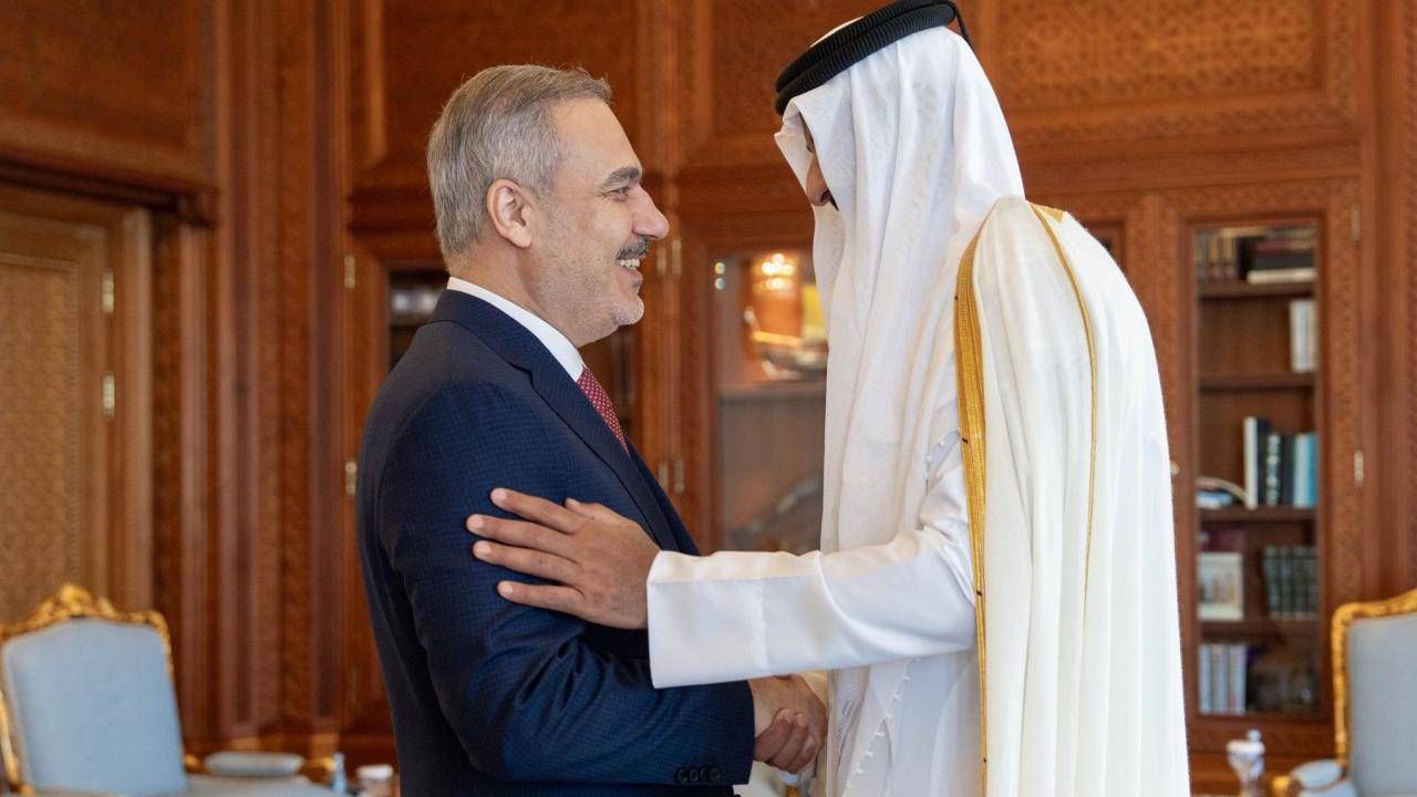 Bakan Fidan, Doha'da Katarlı mevkidaşı Al Sani ile bir araya geldi