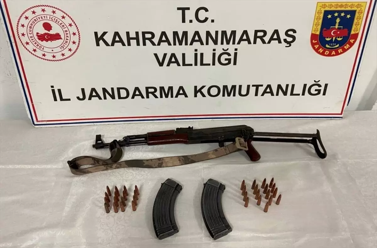 Kahramanmaraş’ta Uzun Namlulu Silah Ele Geçirildi, 1 Gözaltı