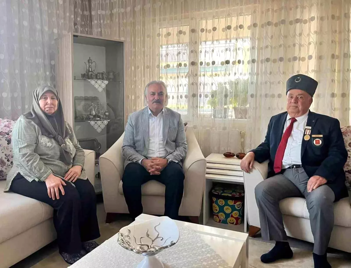 Söke Kaymakamı, Gaziler Günü’nde Kıbrıs Gazilerini Ziyaret Etti