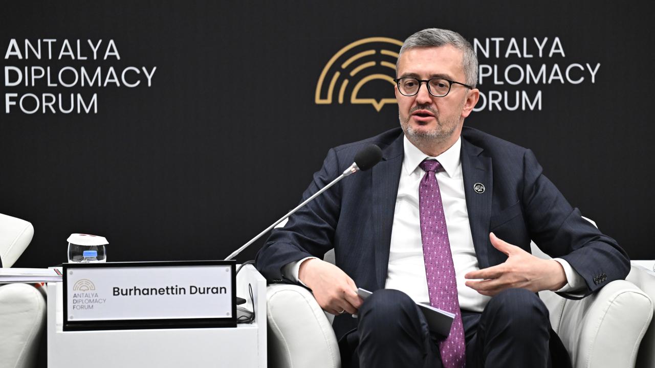 Burhanettin Duran: Dezenformasyona en fazla muhatap olan ülkelerden birisiyiz