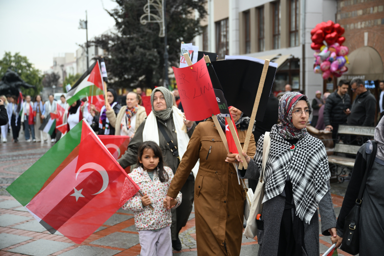 81 ilde ‘Gazze İçin Sessiz Çığlık’ etkinliği düzenlendi