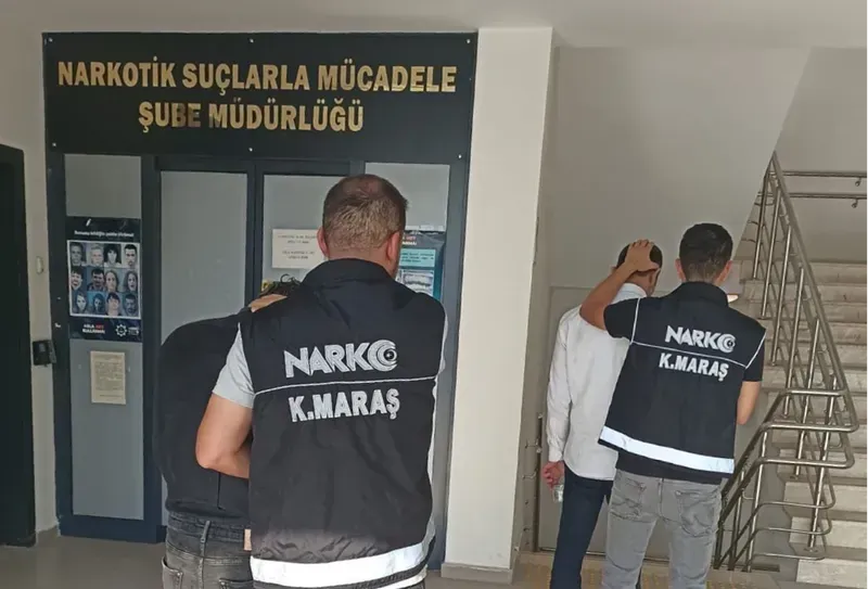ASAYİŞKahramanmaraş'ta uyuşturucu operasyonunda 2 zanlı tutuklandı