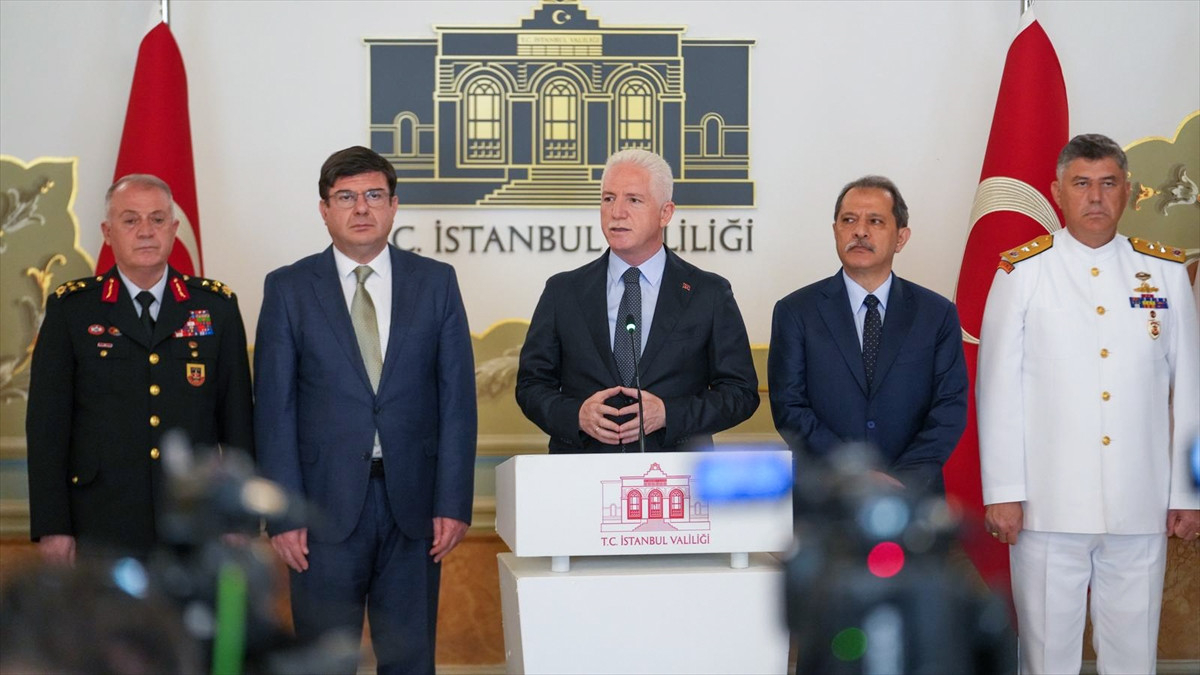 İstanbul Valisi Davut Gül, yılın ilk 9 ayına ilişkin asayiş verilerini açıkladı