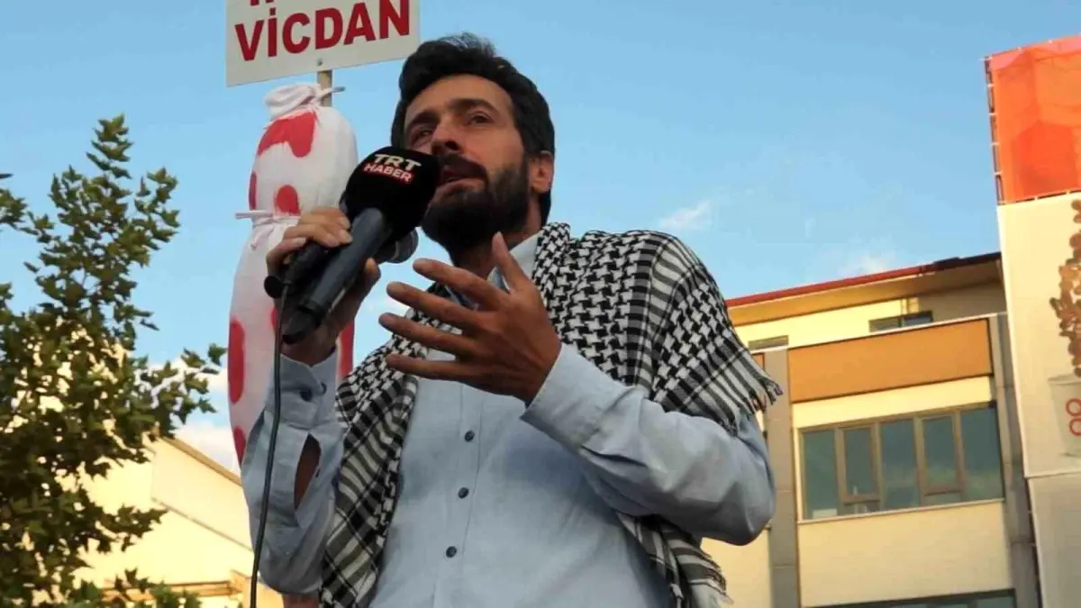 Balıkesir’de Filistin’e Destek Yürüyüşü