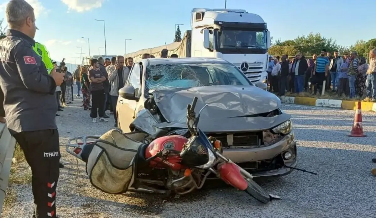 Manisa’da Motosiklet Kazasında Bir Kişi Hayatını Kaybetti