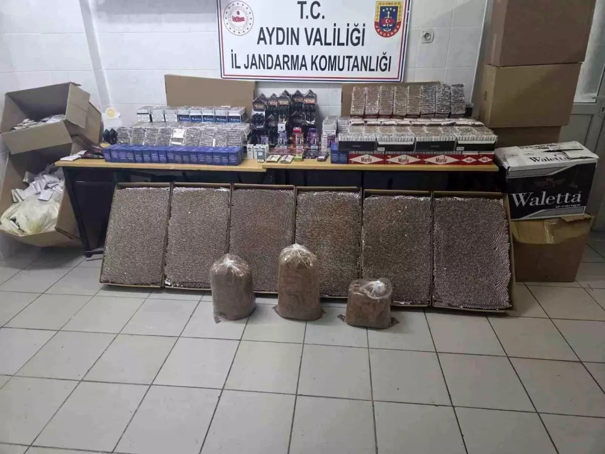 Didim’de 1.4 Milyon TL Değerinde Kaçak Sigara Ele Geçirildi